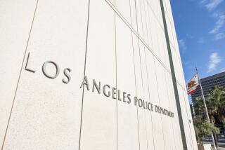 LOS ANGELES, CA - AUGUST 06: Los Angeles Police Department headquarters file photo. Photographed in downtown in Los Angeles, CA on Tuesday, Aug. 6, 2024. (Myung J. Chun / Los Angeles Times)