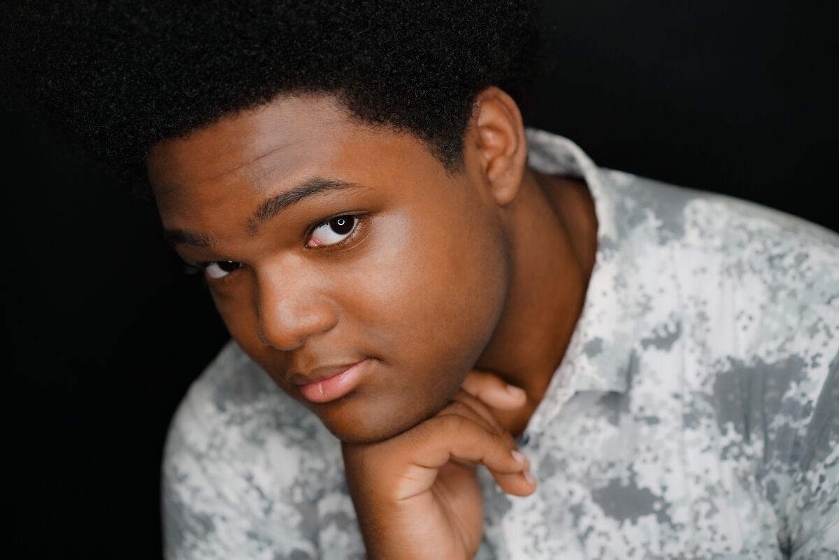 Michael Davis, a 17-year-old Junior Theatre actor