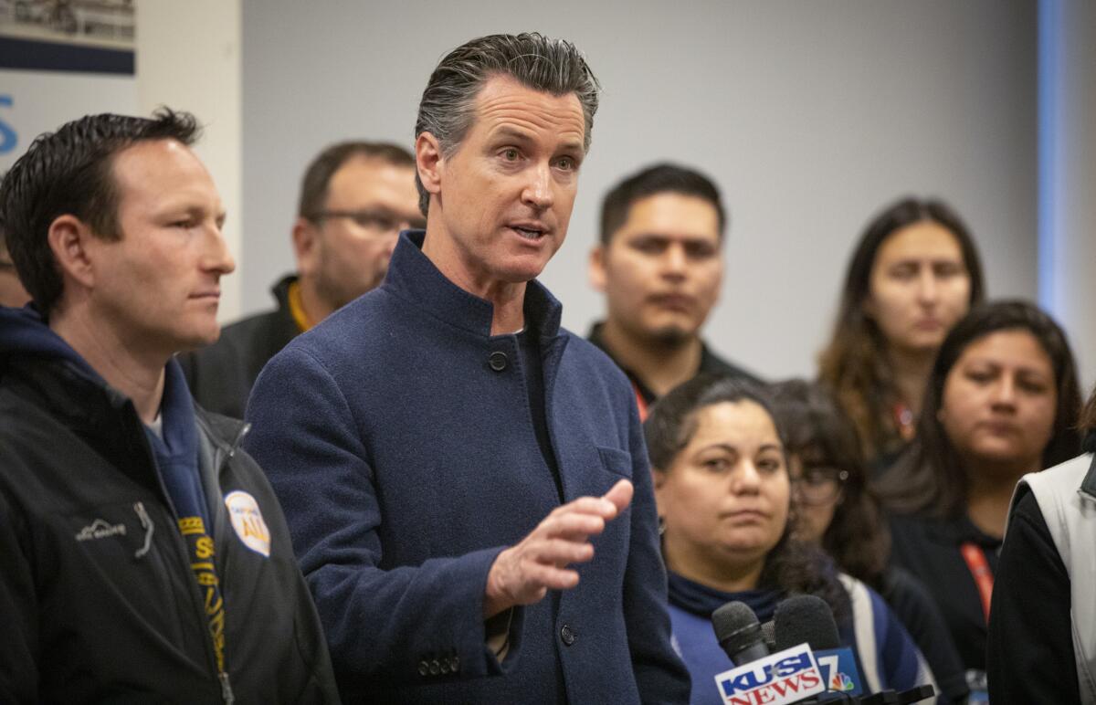 Governor Gavin Newsom