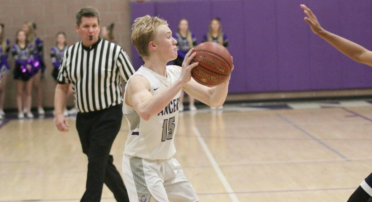 Lancer sophomore Toby Harris was a key contributor.