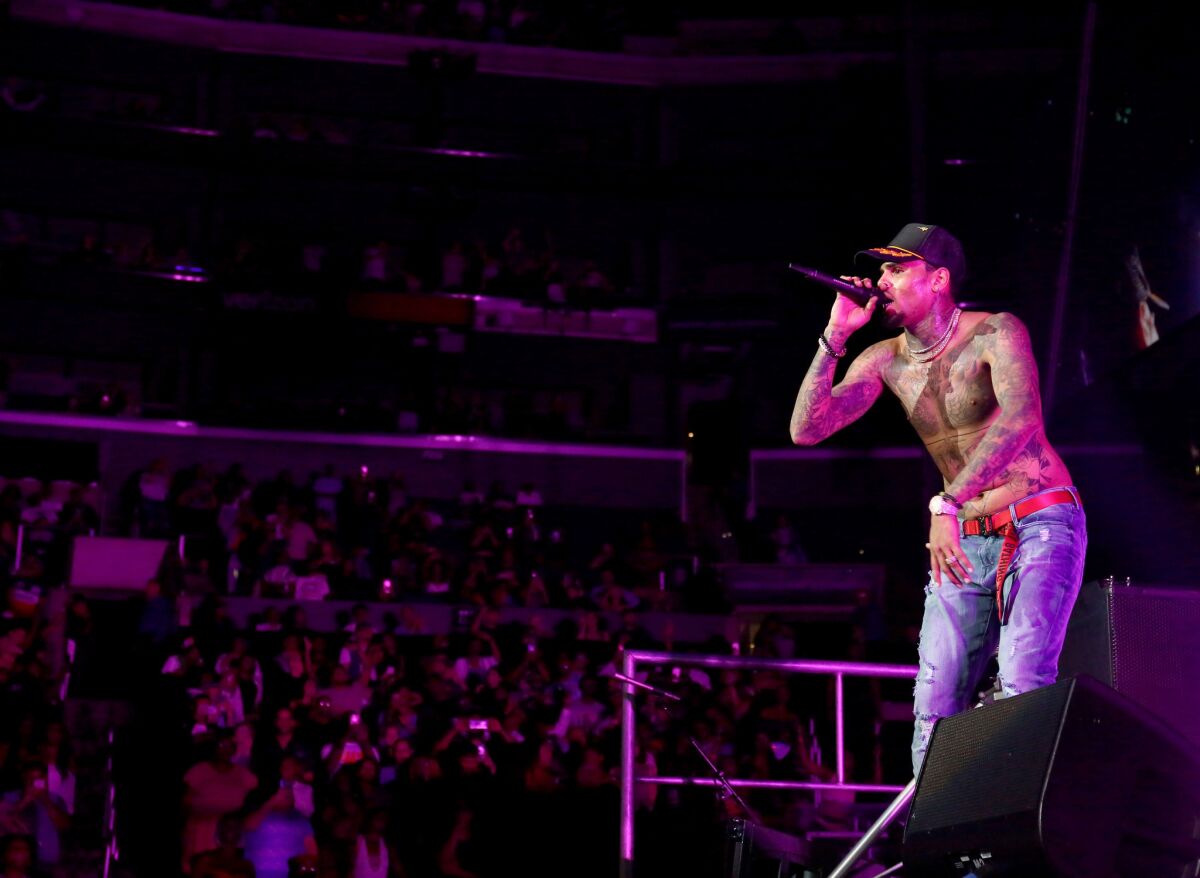 Chris Brown. (Photo by Ser Baffo/Getty Images for BET)