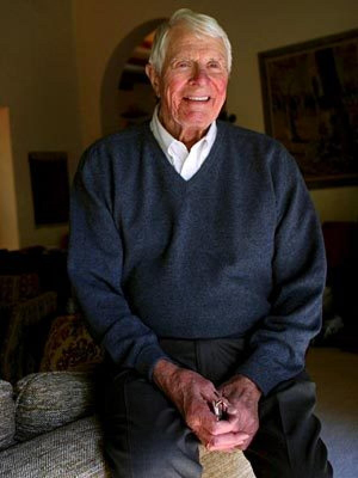 Actor Peter Graves received a lifetime achievement award last month at the Ojai Film Festival.