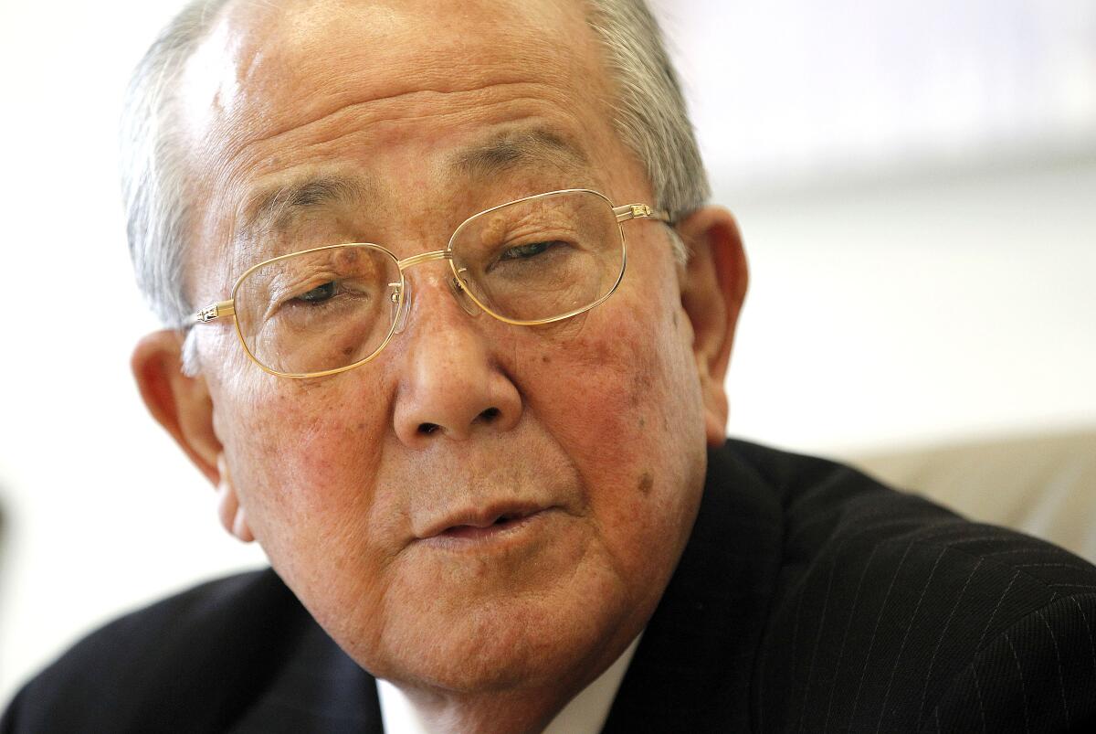 Dr. Kazuo Inamori, founder of Kyocera and the Kyoto Prize