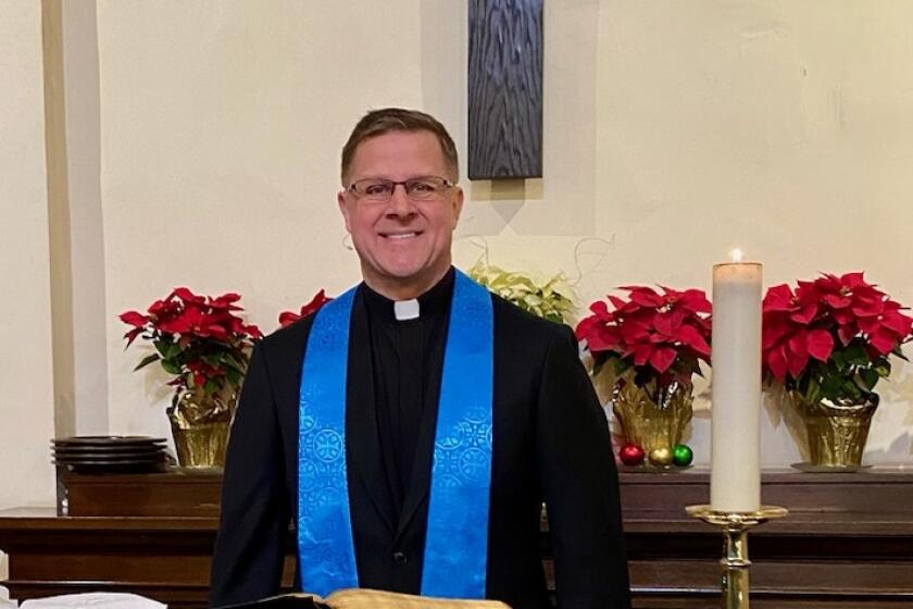 The Rev. Mike Anderson is the new pastor at La Jolla Lutheran Church.