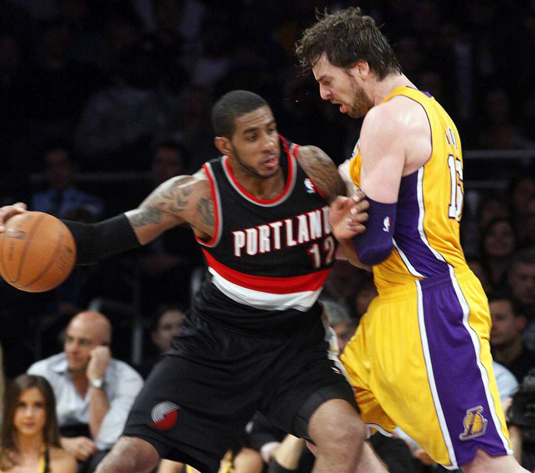 LaMarcus Aldridge, Pau Gasol