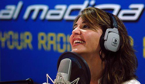 Honey Sayed is the host of "Good Morning Syria," the Arab nation's hottest radio program, on Madina FM.