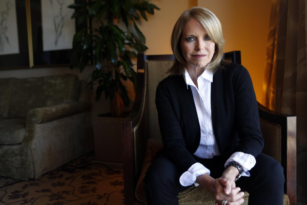 Katie Couric is executive producer of the documentary "Under the Gun," a look at the aftermath of the Sandy Hook massacre.