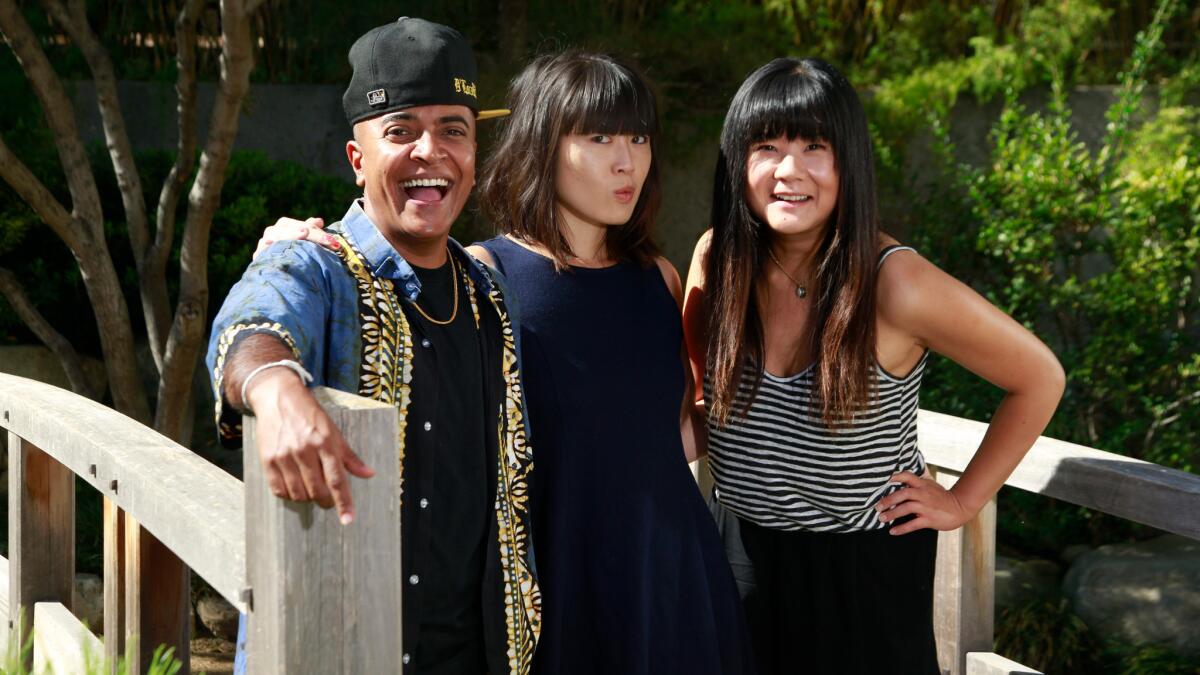 D'Lo, Atsuko Okatsuka and Jenny Yang are co-producers of Disoriented Comedy, the first-ever (mostly) female Asian American stand-up comedy tour.