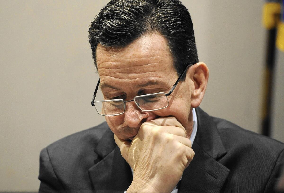 Connecticut Gov. Dannel P. Malloy says states must act on gun control.