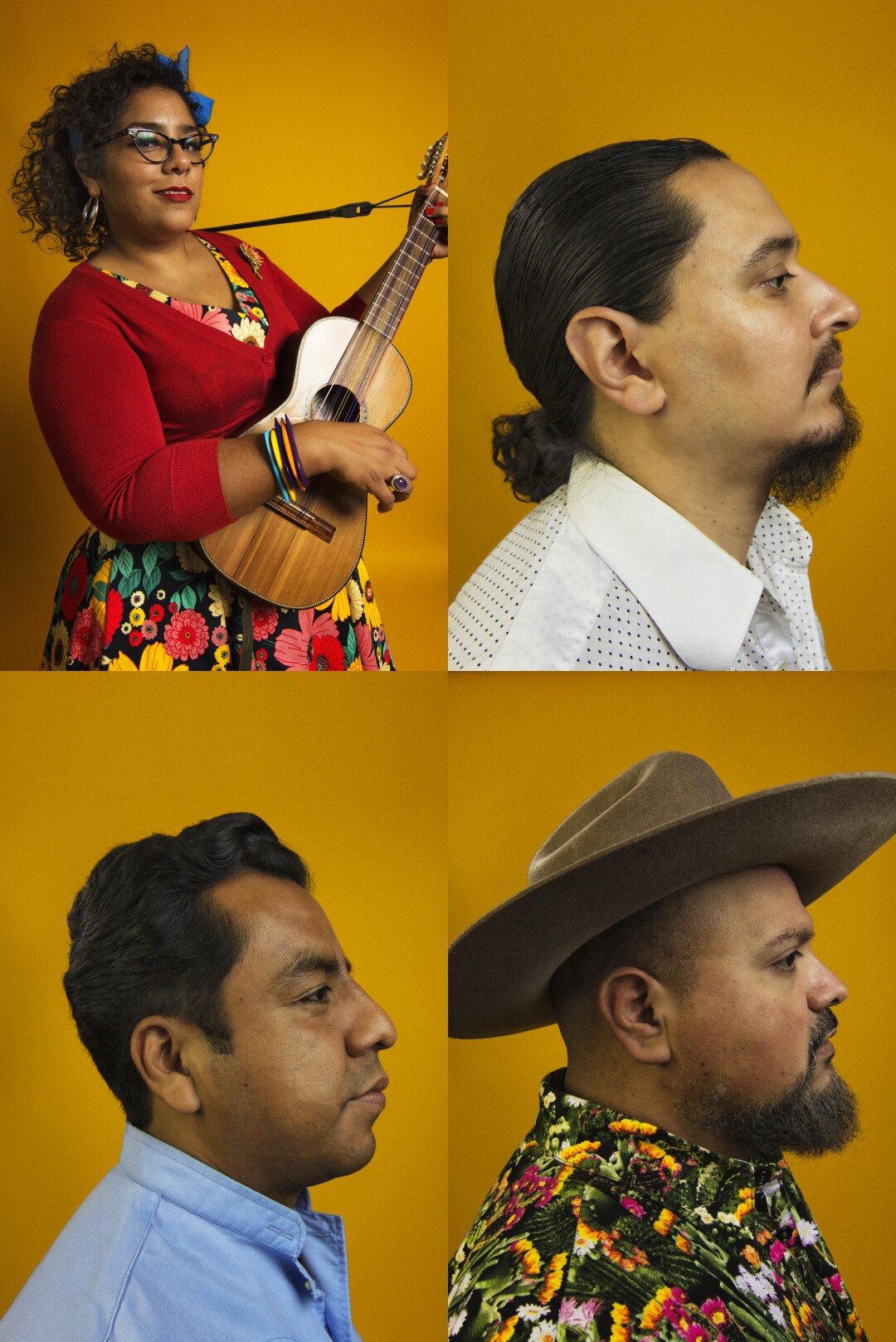 Otra imagen del grupo angelino.
