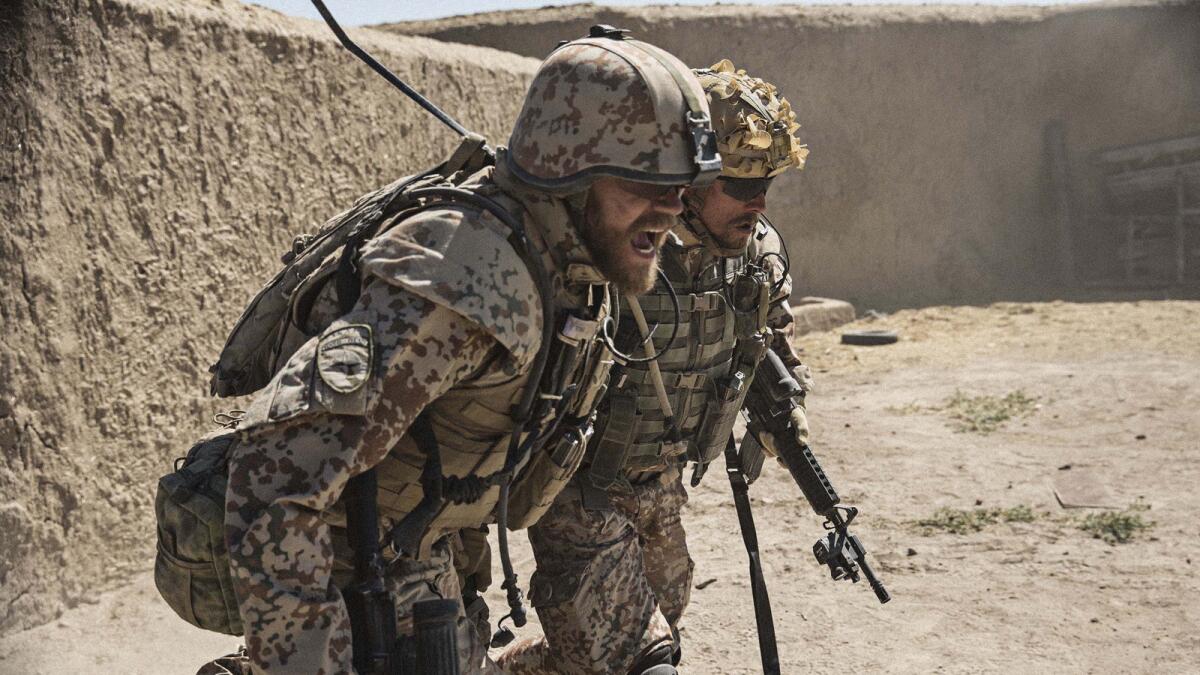 Commander Claus Michael Pedersen (Pilou Asbaek) in "A War," a Magnolia Pictures release.