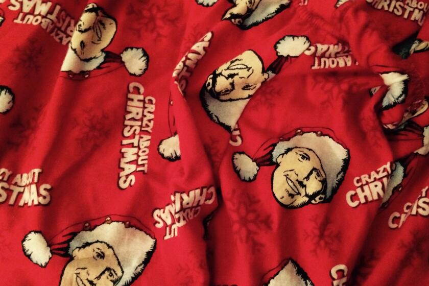 The silly things that bring us comfort, such as seasonal PJs, can lighten the load in life.
