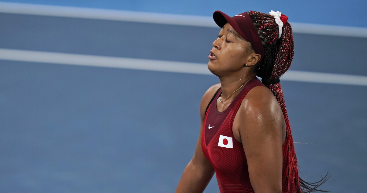 Naomi Osaka Loses In Third Round Stunner At Tokyo Olympics Los Angeles Times