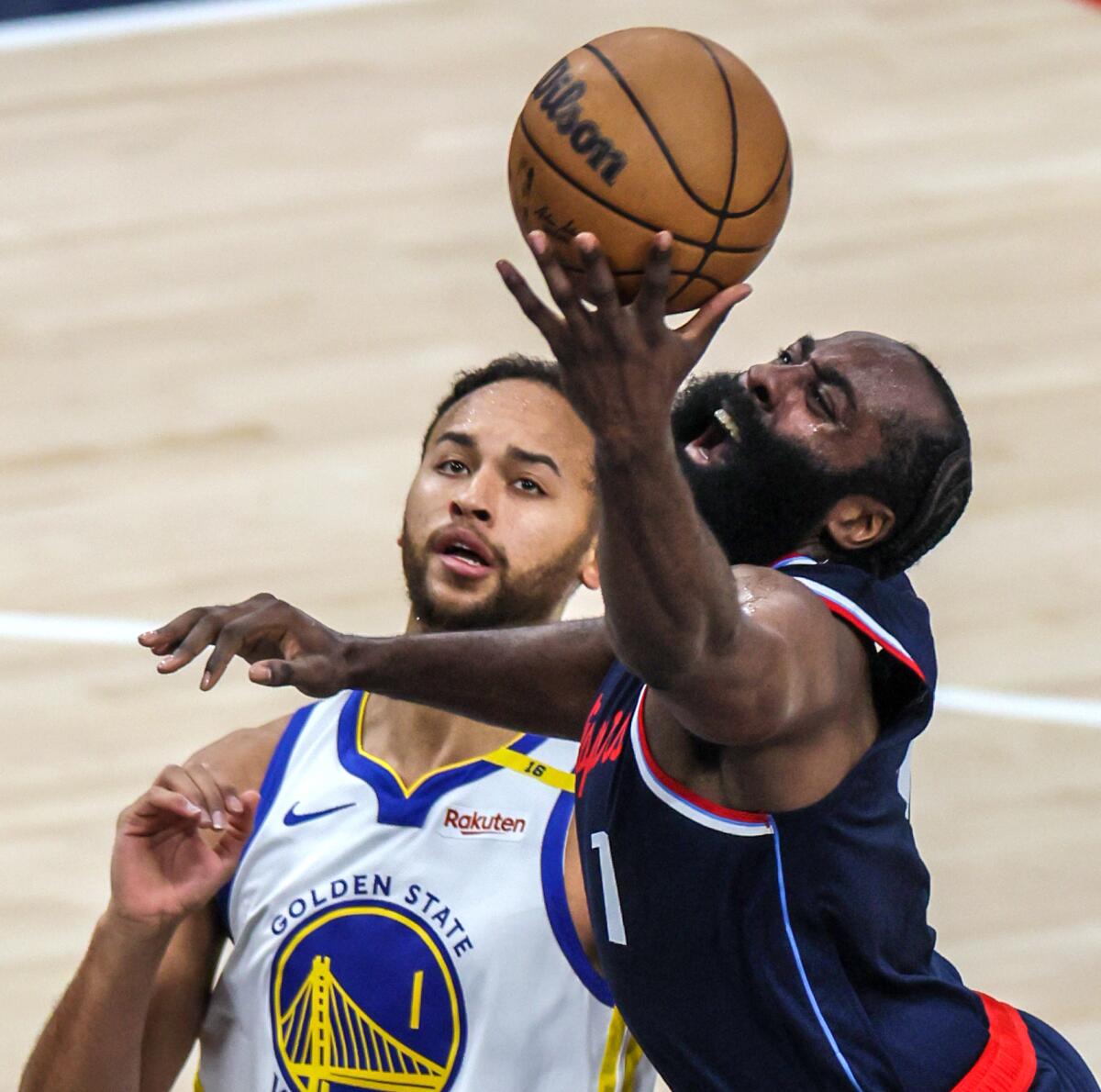 Clippers fend off Steph Curry and Warriors in thrilling win - Los ...