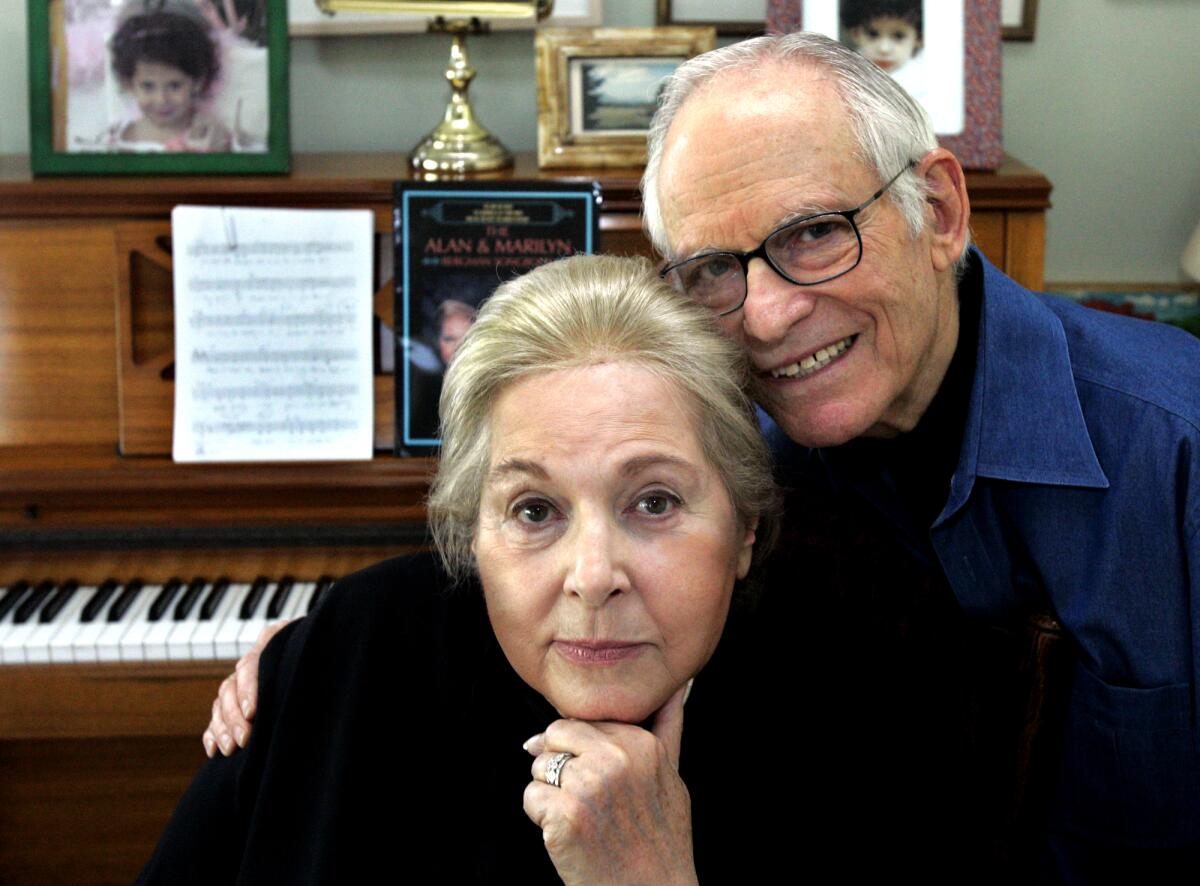 Alan and Marilyn Bergman.