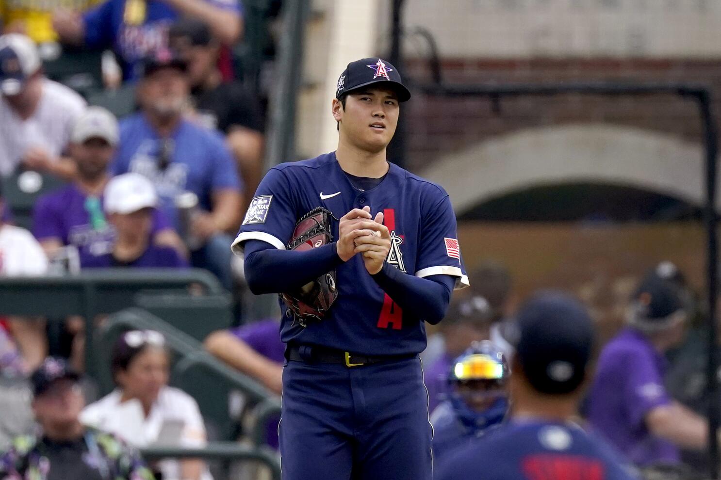 Shohei Ohtani solidifies role as baseball's biggest attraction in All-Star  debut - Los Angeles Times