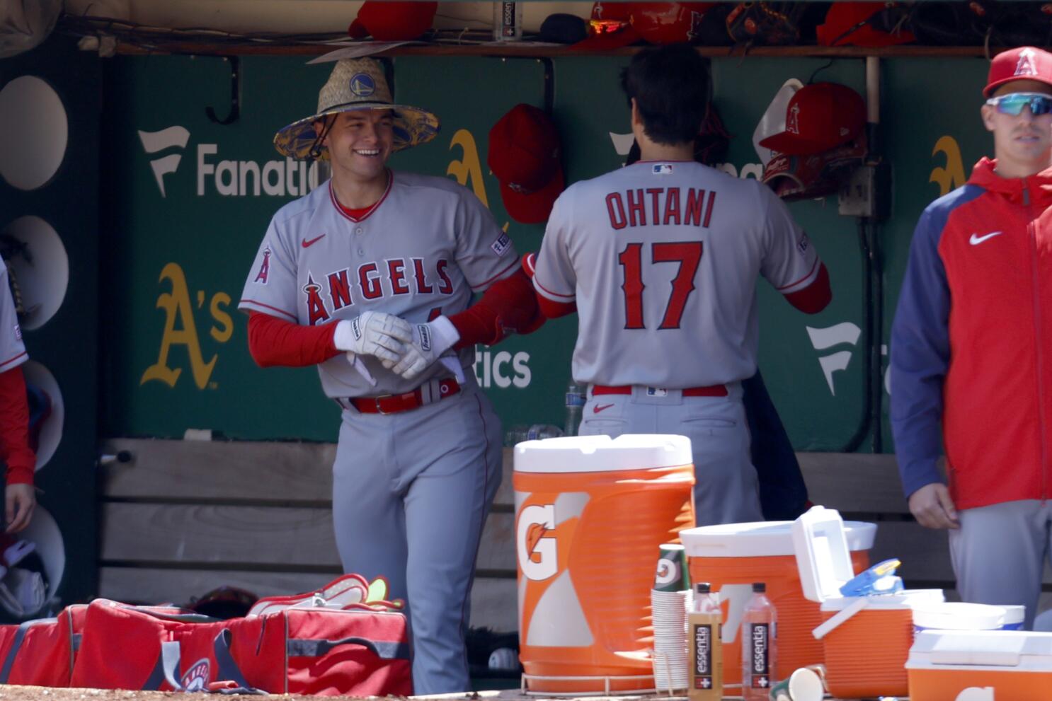 O'Hoppe hits first HR, Trout, Ohtani connect in Angels win - The