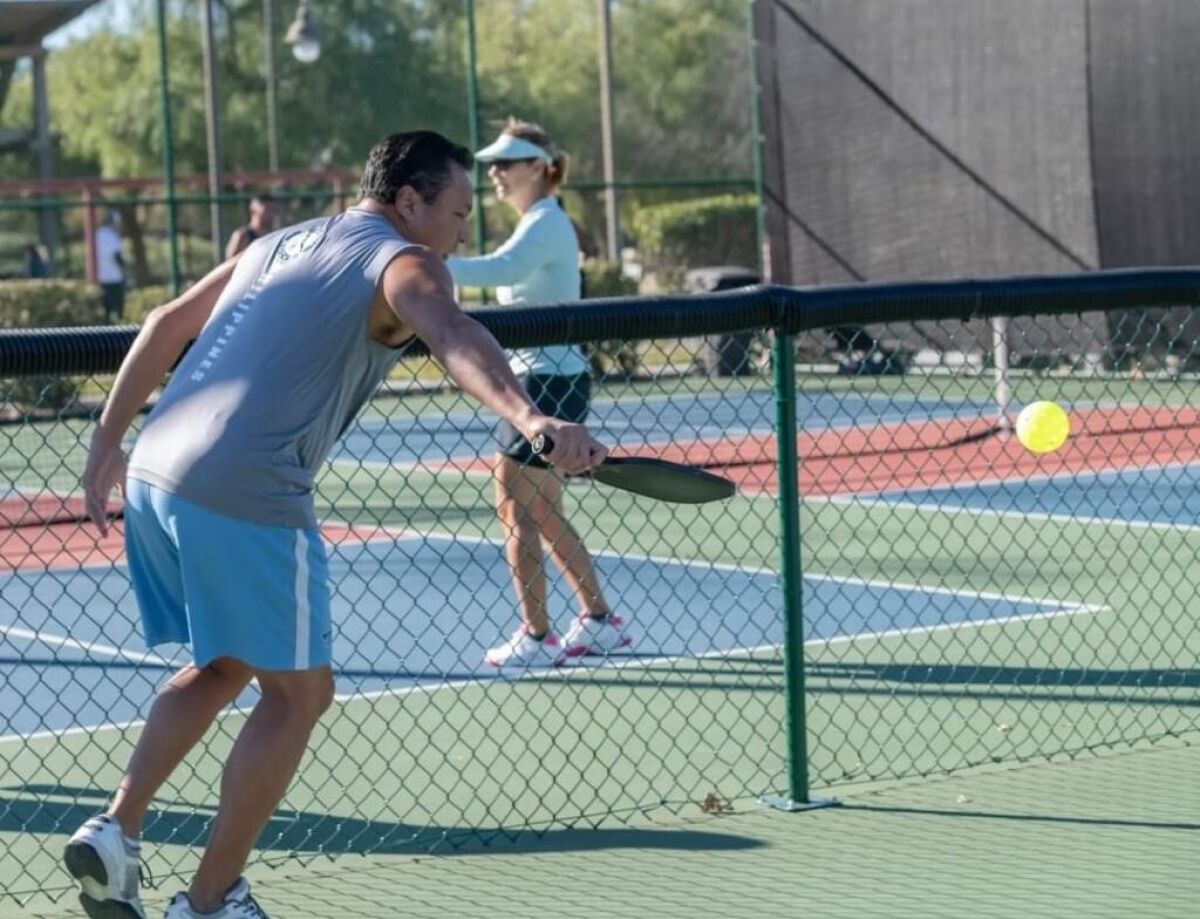San Diego Park and Recreation Board member Noli Zosa says he has become hooked on pickleball and wants more public courts.