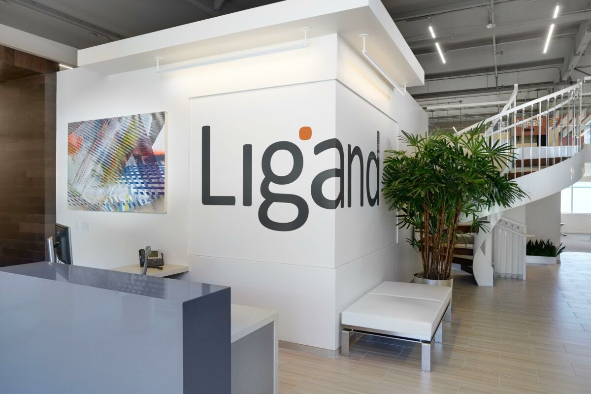Ligand Pharmaceuticals, a Sorrento Valley biotech.
