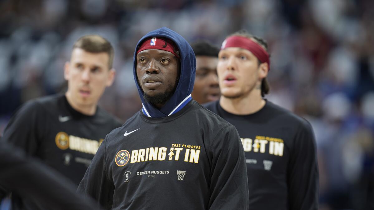 Reggie Jackson representing Colorado Springs for Denver Nuggets in NBA  Finals, Denver Nuggets