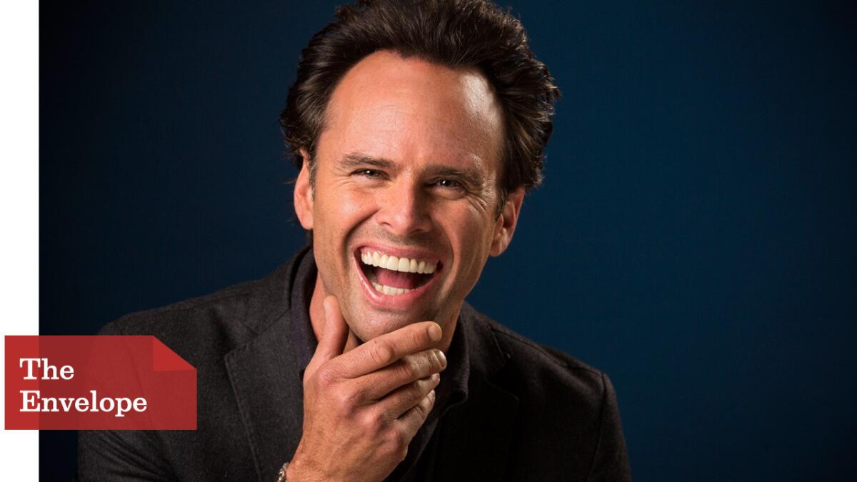 Walton Goggins watched Quentin Tarantino's previous seven films, one per day, before starting filming on the eighth, "The Hateful Eight," in which he plays a hateful sheriff.