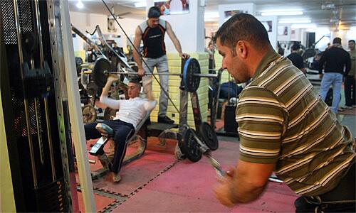 Iraq gym