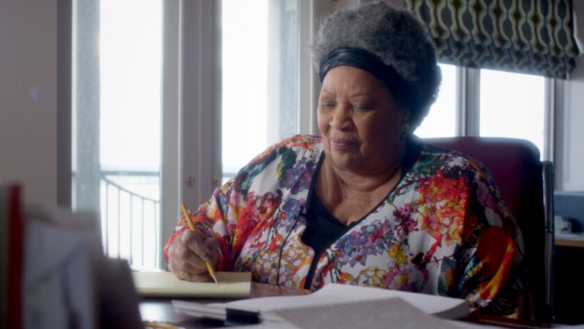 The Nobel- and Pulitzer-winning subject of the documentary "Toni Morrison: The Pieces I Am."