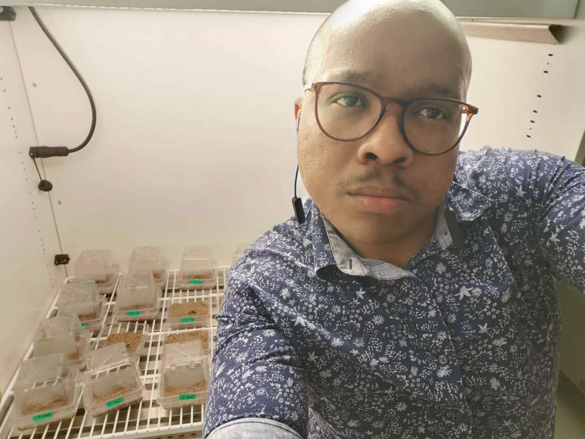 Itumeleng Moroenyane, a doctoral student at the National Institute of Scientific Research in Quebec, Canada