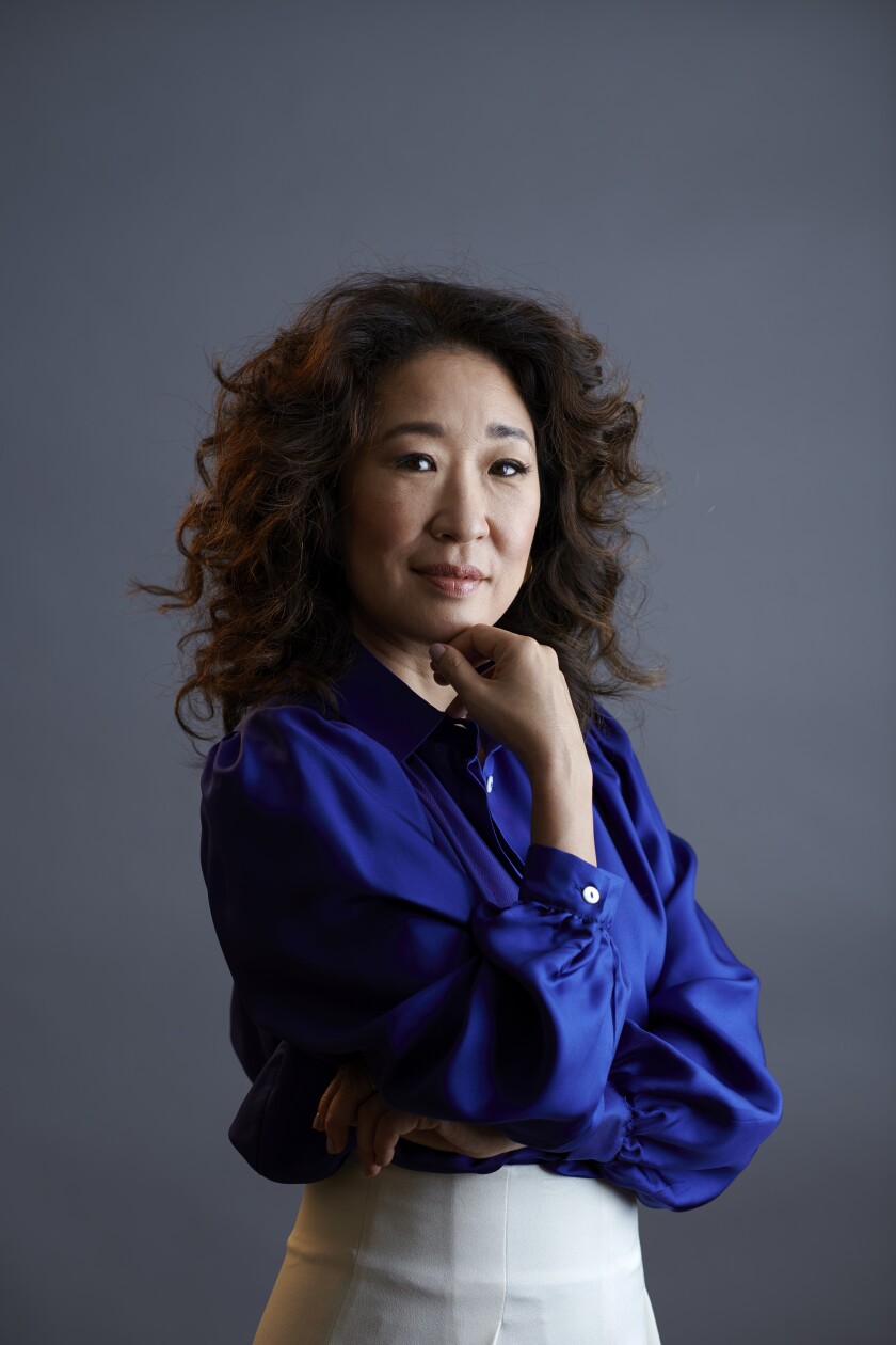 Actress Sandra Oh.