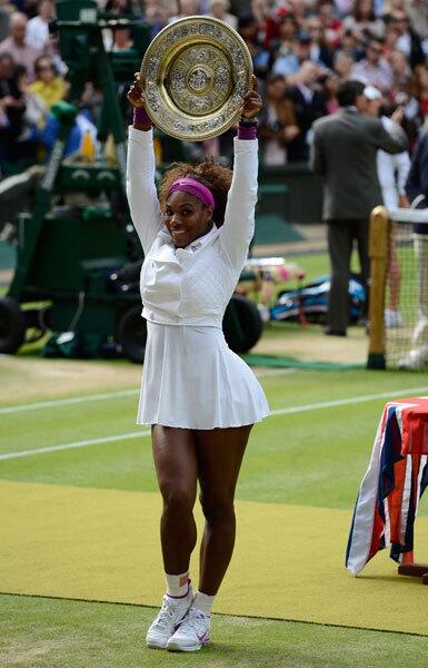 Serena Williams wins Wimbledon title