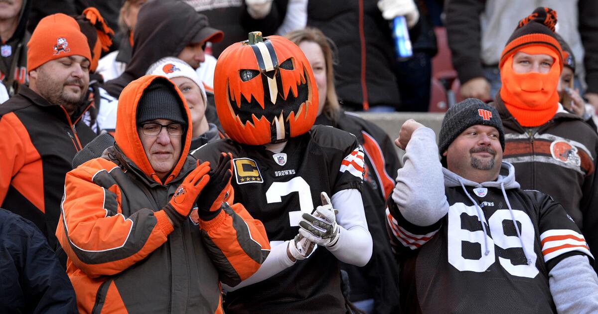 Column: Cleveland Browns are giving city a reason to rejoice - Los Angeles  Times