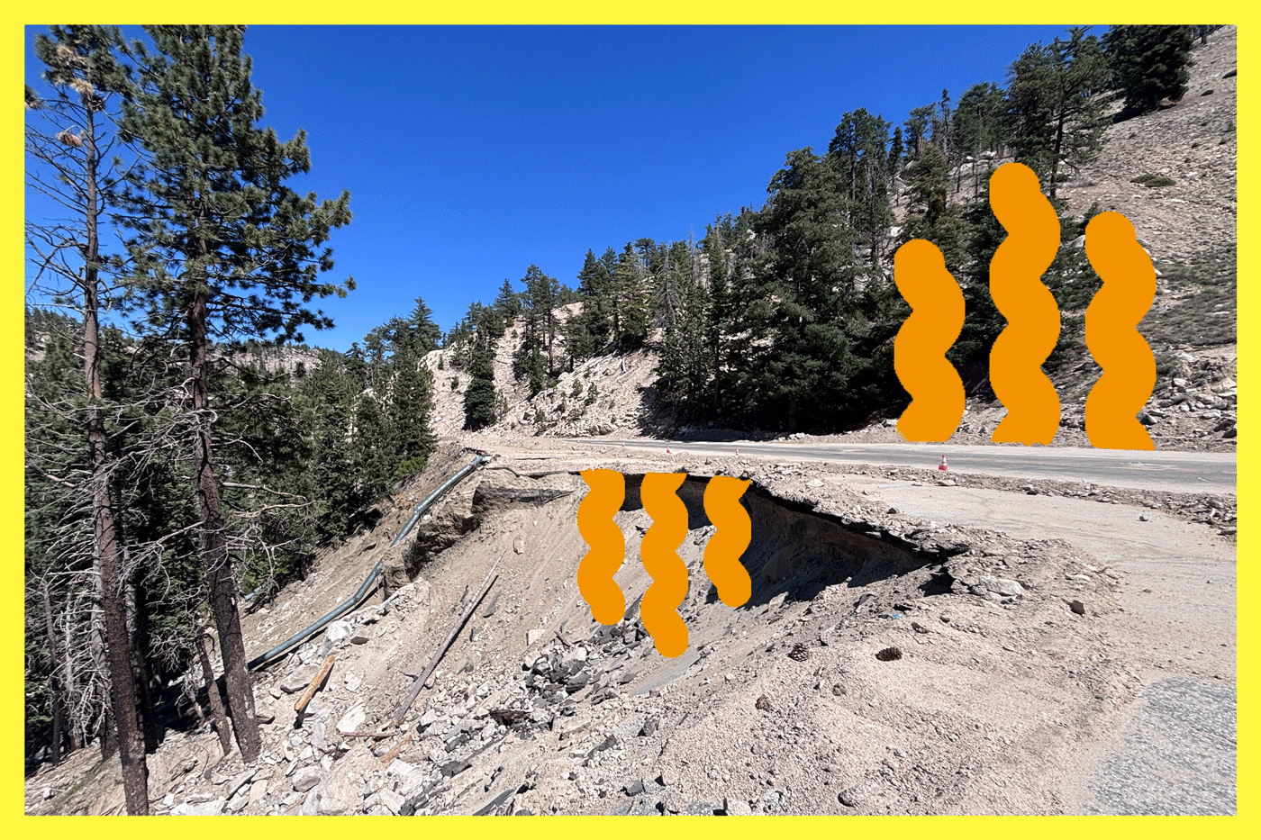 How damaged is Angeles Crest Highway? I hiked it to find out How damaged is Angeles Crest Highway? I hiked it to find out