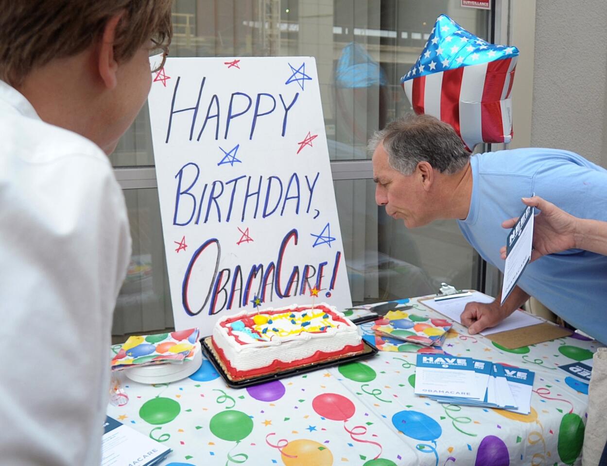 Obamacare's birthday