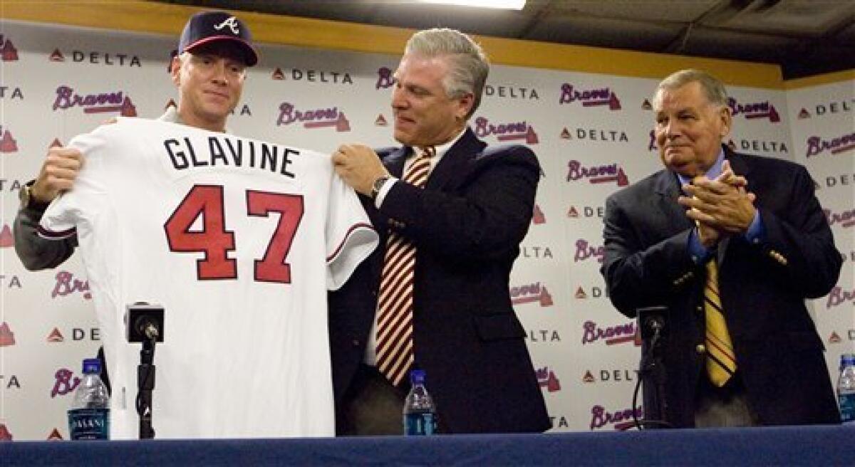 Braves release 305-game winner Tom Glavine - The San Diego Union-Tribune