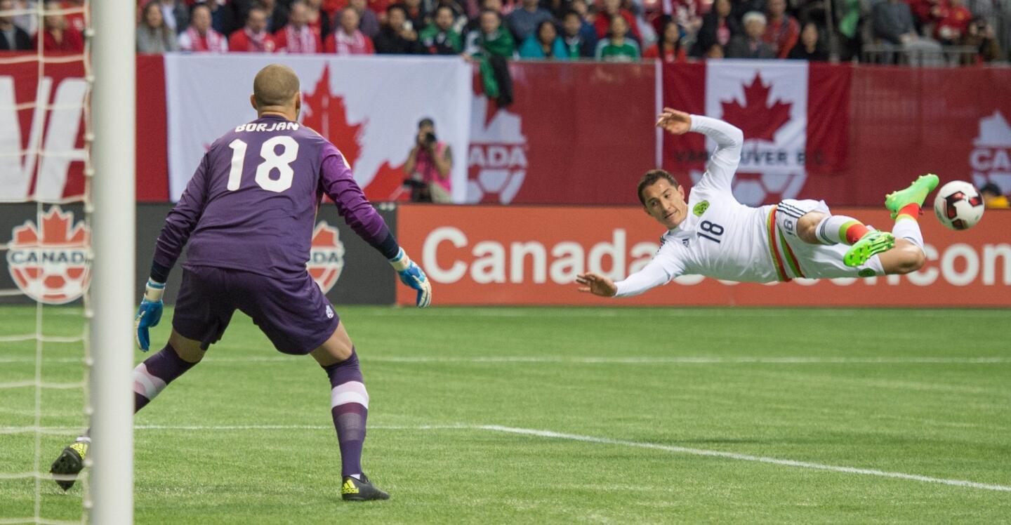 Eliminatoria: Canadá 0-3 México