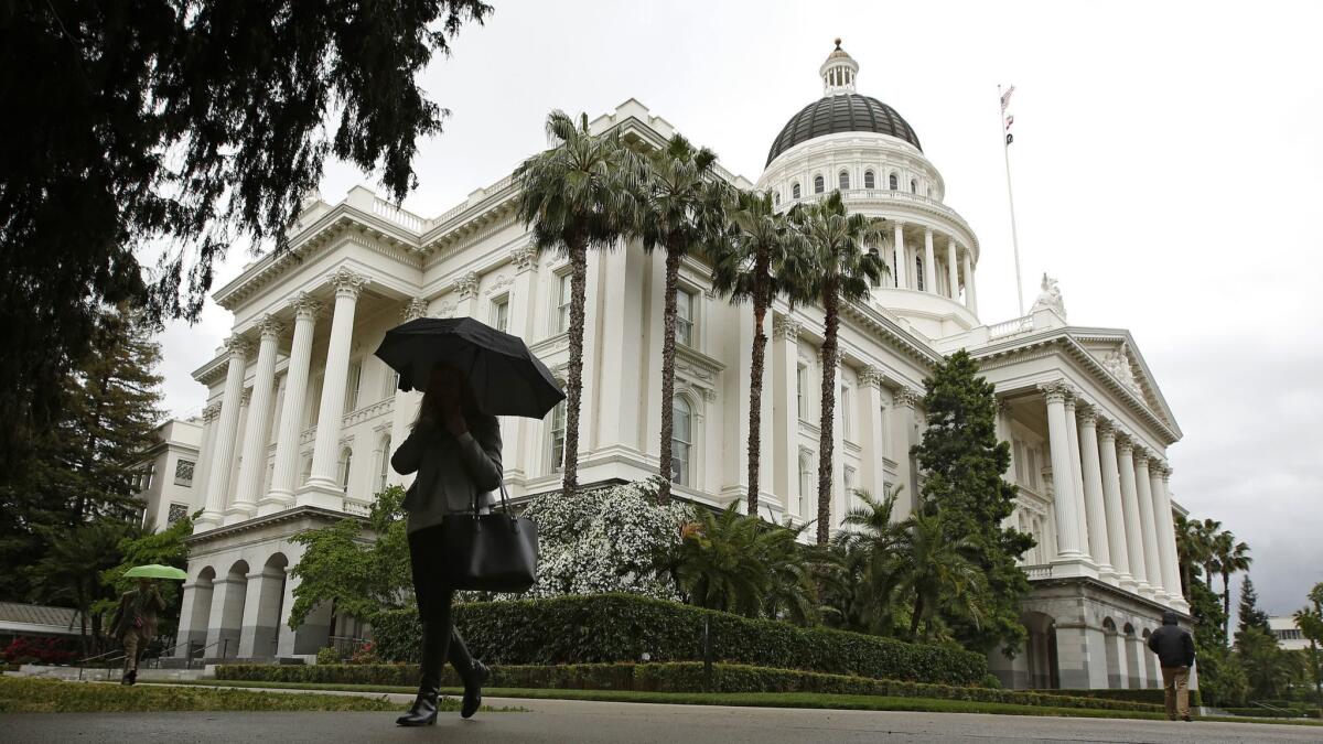 Little has been accomplished so far this year at the Capitol in Sacramento.