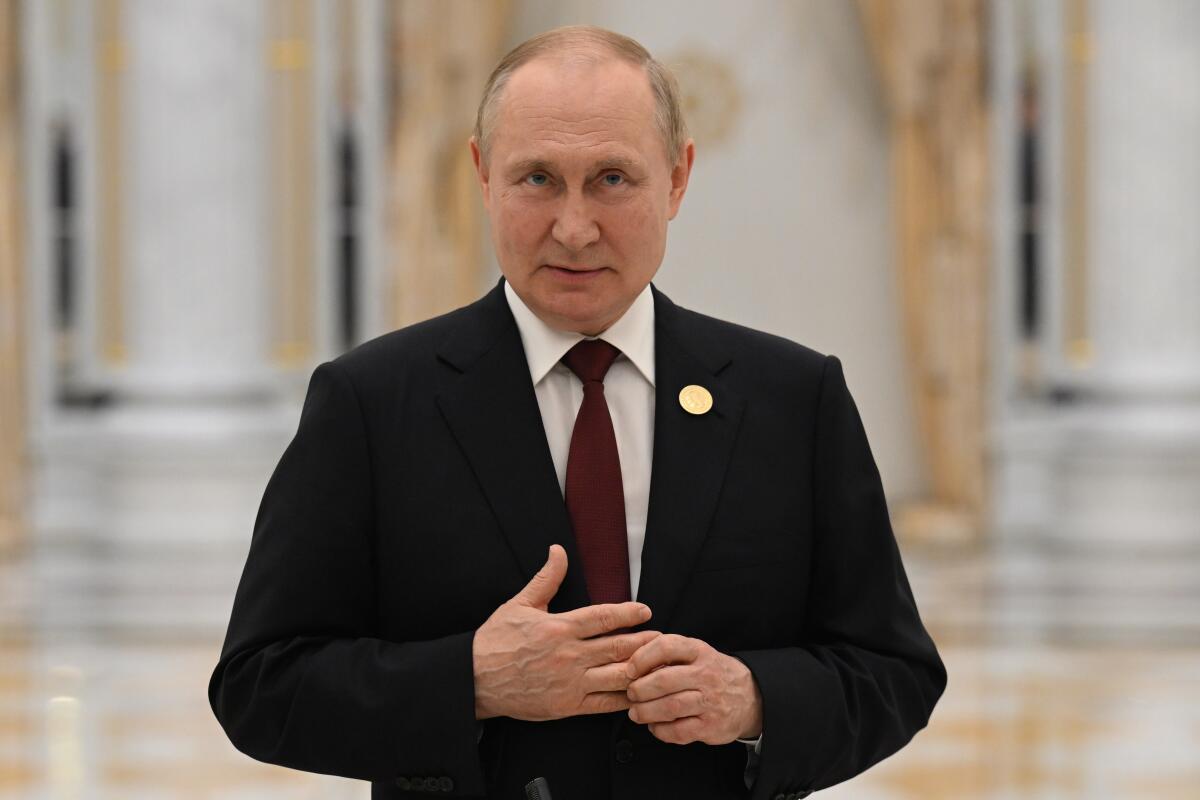 Archivo - El presidente ruso, Vladímir Putin,