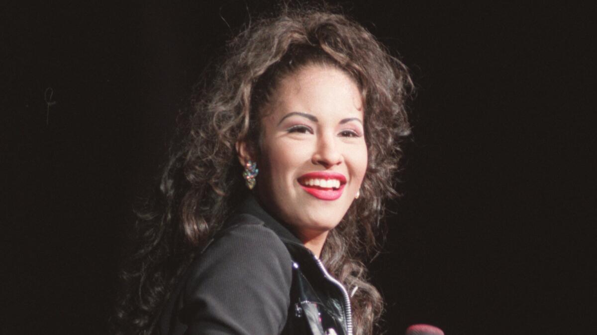 La cantante Selena Quintanilla en una imagen de archivo.