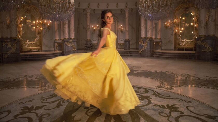 Emma Watson as Belle in Disney's "Beauty and the Beast."