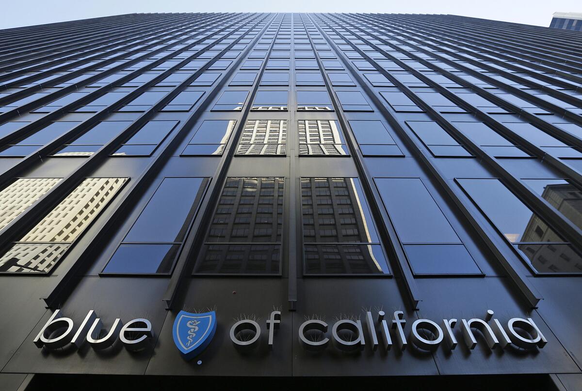 Blue Shield of California's headquarters in San Francisco.