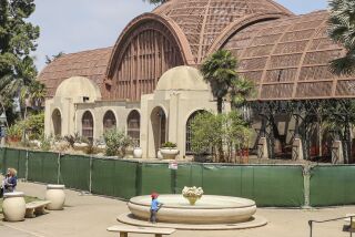 San Diego, CA - May 26: In the process of being renovated this is the Botanical Building Balboa Park on Thursday, May 26, 2022 in San Diego, CA. (Eduardo Contreras / The San Diego Union-Tribune)