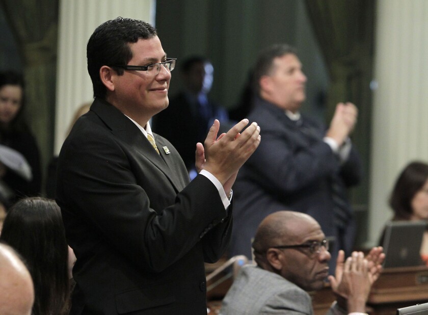 Assemblyman Rudy Salas, D-Bakersfield, will be one of the leaders of a group of moderate Democrats.