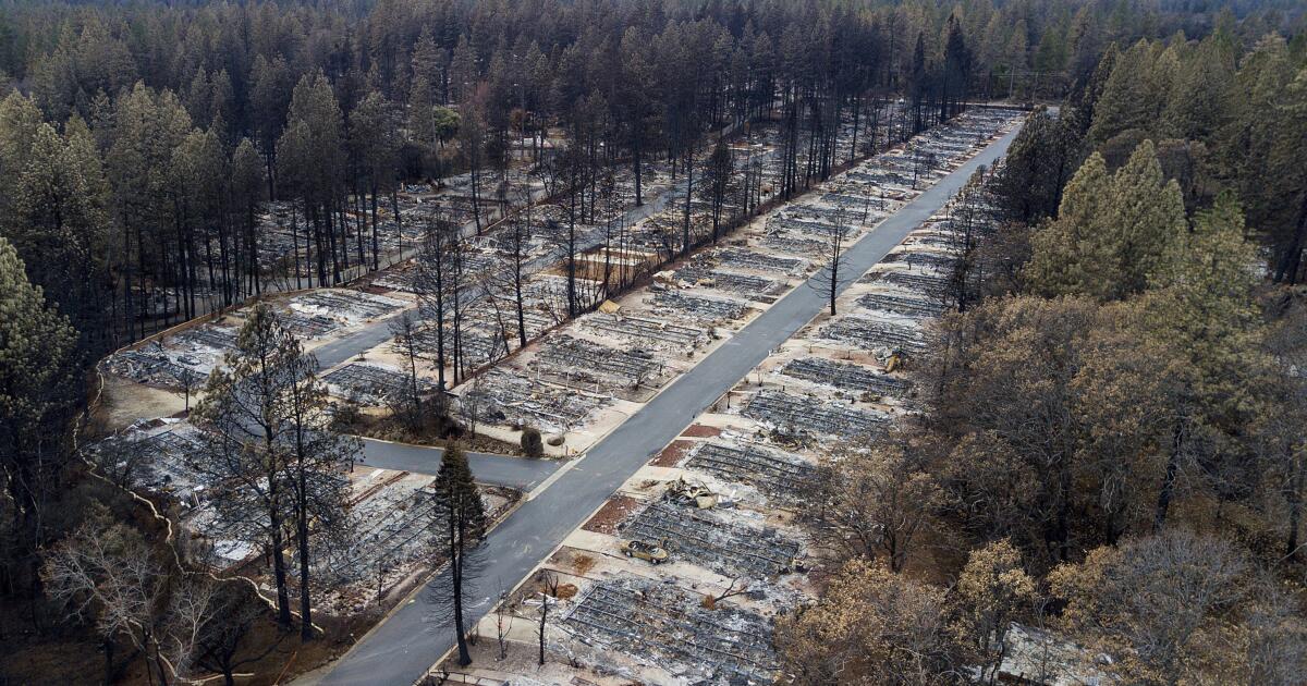 Fire destroyed Paradise five years ago. The pain remains - Los Angeles Times