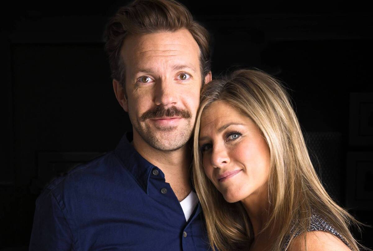Jason Sudeikis and Jennifer Aniston star together in a new comedy "We're the Millers."