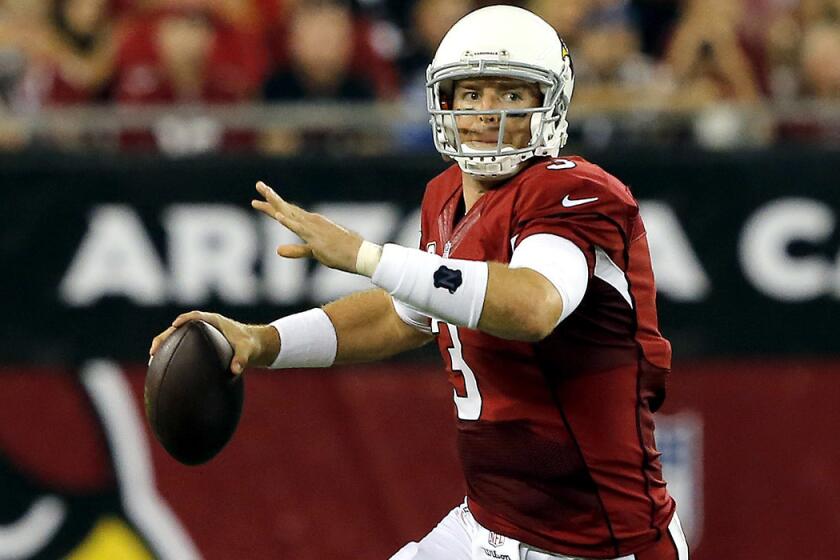 Carson Palmer played quarterback for the Arizona Cardinals from 2013 to 2017 to wrap up a 15-year NFL career.