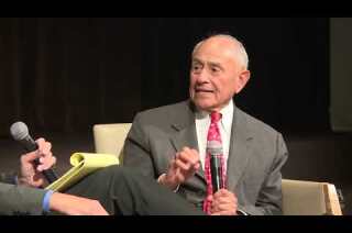 LAUSD Supt. Ramon C. Cortines in conversation with L.A. Times columnist Steve Lopez