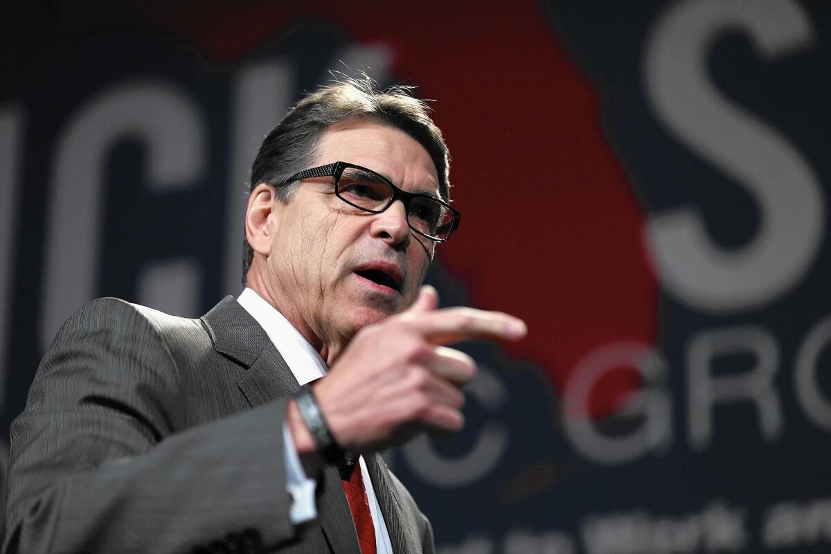 Former Gov. Rick Perry of Texas is expected to formally enter the Republican race for president Thursday.