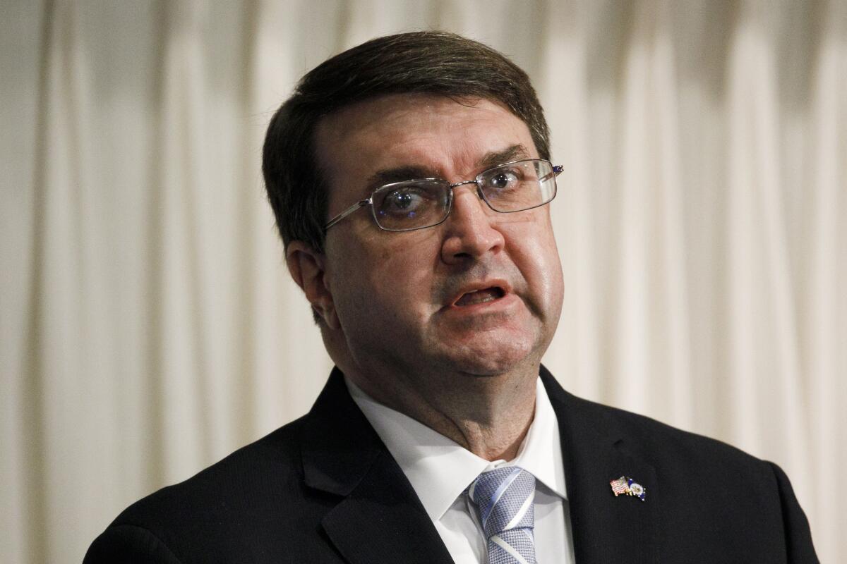 Veteran Affairs Secretary Robert Wilkie has denied wrongdoing.