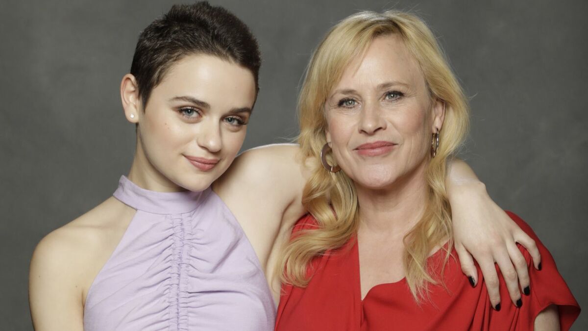 Patricia Arquette, right, and Joey King, star as mother and daughter in Hulu's "The Act."