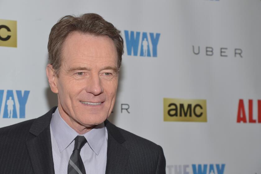 Actor Bryan Cranston attends "All The Way" opening night at Neil Simon Theatre